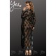 YesX YX824Q Long Black Gown