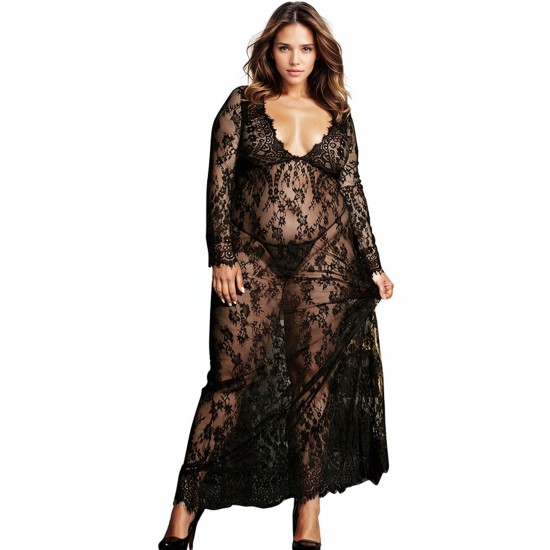 YesX YX826Q Long Gown & Thong YesX YX826Q Long Gown & Thong