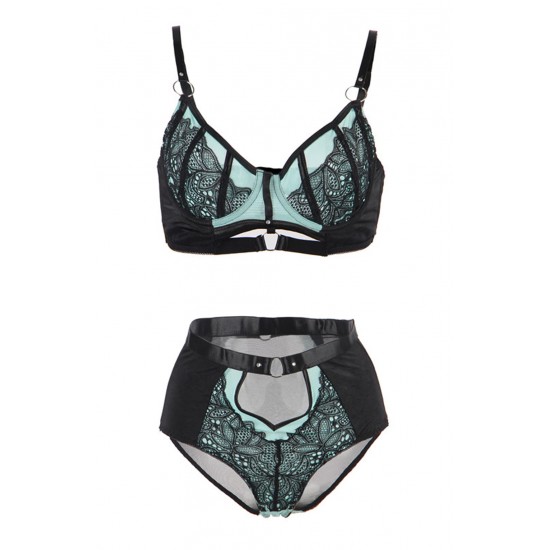 YesX YX830 Blue Bra Set