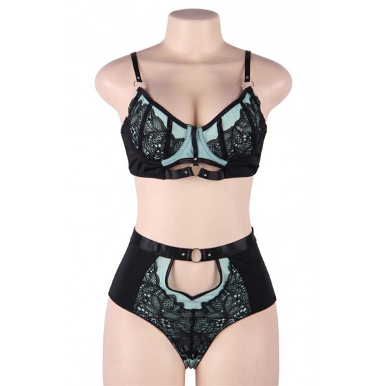 YesX YX830 Blue Bra Set