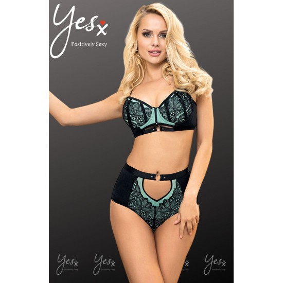 YesX YX830 Blue Bra Set