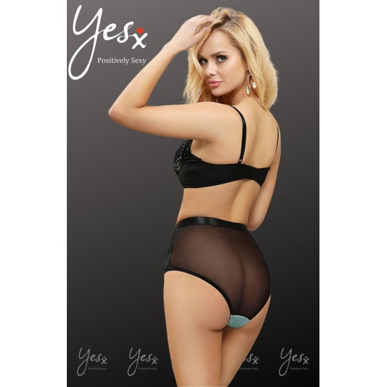 YesX YX830 Blue Bra Set