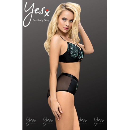 YesX YX830 Blue Bra Set