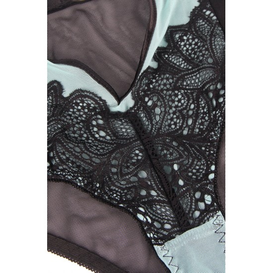YesX YX830 Blue Bra Set