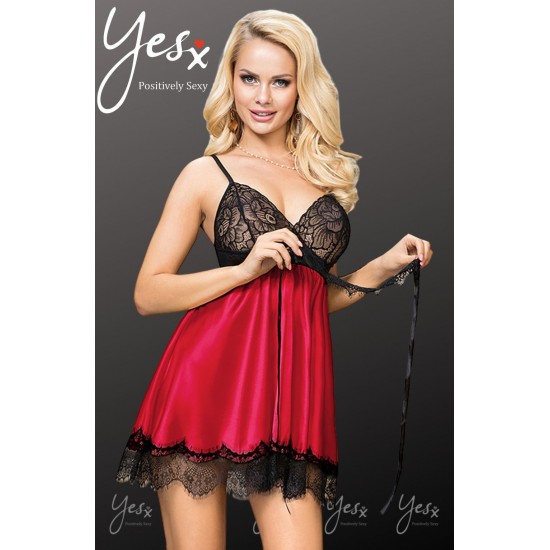 YesX YX832 Babydoll & Blindfold YesX YX832 Babydoll & Blindfold