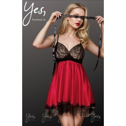 YesX YX832 Babydoll & Blindfold YesX YX832 Babydoll & Blindfold