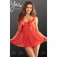 YesX YX841 Red Babydoll Set