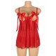 YesX YX841 Red Babydoll Set