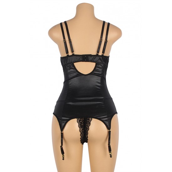 YesX YX842 Gartered Babydoll YesX YX842 Gartered Babydoll