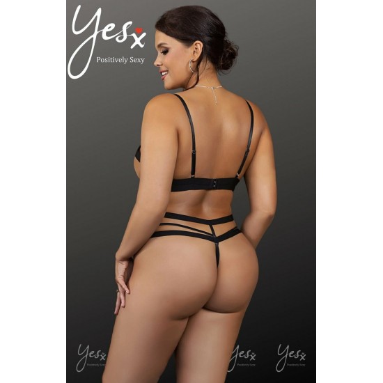 YesX YX844 Bodysuit Black YesX YX844 Bodysuit Black