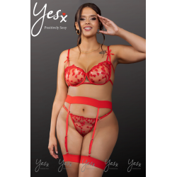 YesX YX845Q Red Bra Set YesX YX845Q Red Bra Set