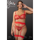 YesX YX845Q Red Bra Set YesX YX845Q Red Bra Set