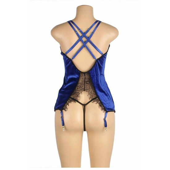 YesX YX847 Gartered Babydoll YesX YX847 Gartered Babydoll