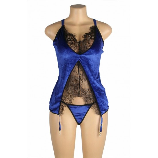 YesX YX847 Gartered Babydoll YesX YX847 Gartered Babydoll