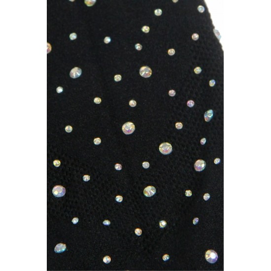YesX YX853Q Sparkly Black Dress YesX YX853Q Sparkly Black Dress