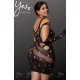 YesX YX853Q Sparkly Black Dress YesX YX853Q Sparkly Black Dress