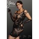 YesX YX853Q Sparkly Black Dress YesX YX853Q Sparkly Black Dress