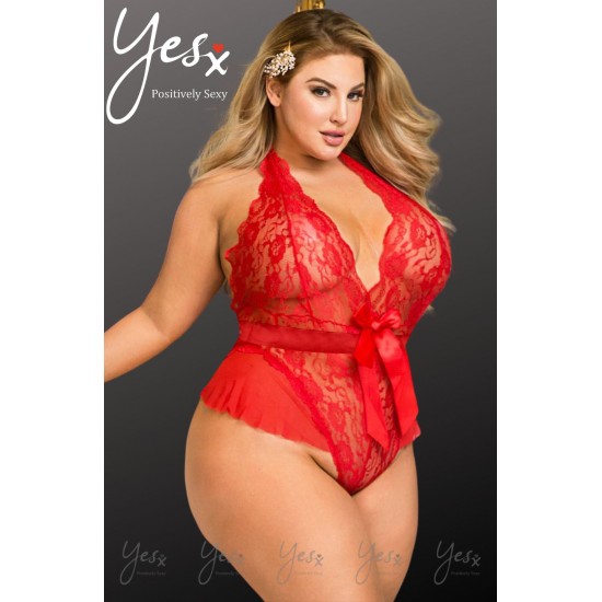 YesX YX856Q Hot Red Teddy YesX YX856Q Hot Red Teddy