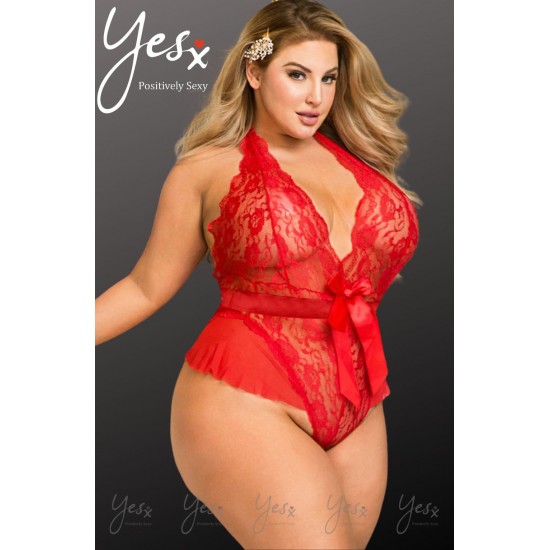 YesX YX856Q Hot Red Teddy YesX YX856Q Hot Red Teddy