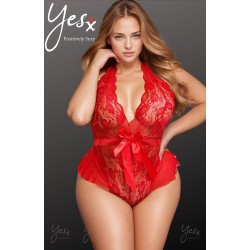 YesX YX856Q Hot Red Teddy YesX YX856Q Hot Red Teddy