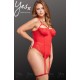 YesX YX858Q Red Bodysuit