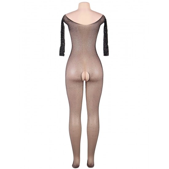 YesX YX864Q Fishnet Sparkly Bodystocking Up To 5XL YesX YX864Q Fishnet Sparkly Bodystocking Up To 5XL