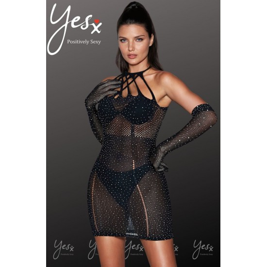 YesX YX865 Sparkle Rhinestone Fishnet YesX YX865 Sparkle Rhinestone Fishnet