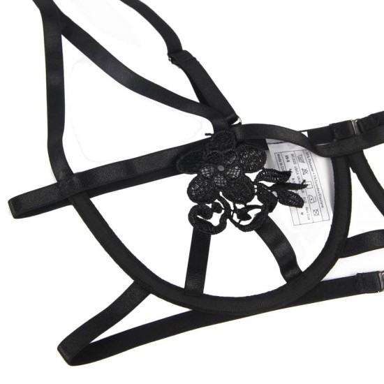 YesX YX867Q 3 Piece Bra Set Up To 4XL YesX YX867Q 3 Piece Bra Set Up To 4XL