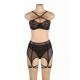 YesX YX868 Three Piece Bra Set YesX YX868 Three Piece Bra Set
