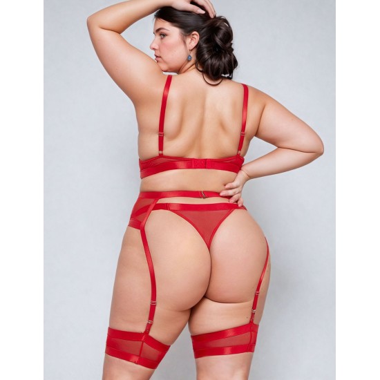 YesX YX870Q Bondage Garter Bra Set Up To 2XL YesX YX870Q Bondage Garter Bra Set Up To 2XL