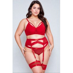 YesX YX870Q Bondage Garter Bra Set Up To 2XL YesX YX870Q Bondage Garter Bra Set Up To 2XL