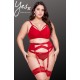 YesX YX870Q Bondage Garter Bra Set Up To 2XL YesX YX870Q Bondage Garter Bra Set Up To 2XL