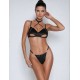 YesX YX871 Hollow Cut Halter Bra Set