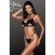 YesX YX871 Hollow Cut Halter Bra Set