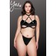 YesX YX871Q Hollow Cut Halter Bra Set YesX YX871Q Hollow Cut Halter Bra Set