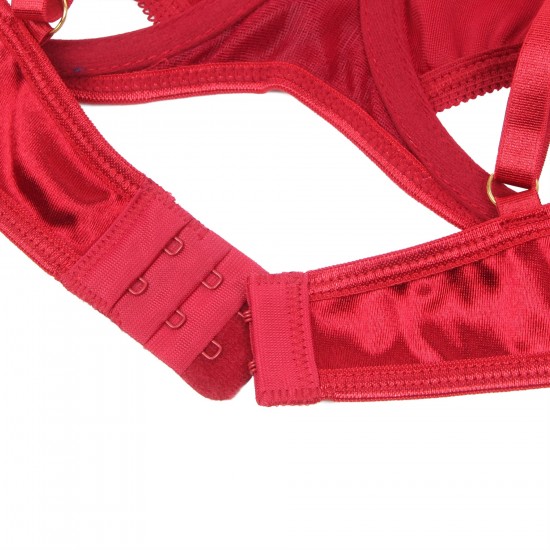 YesX YX872 Hollow Cut Halter Bra Set YesX YX872 Hollow Cut Halter Bra Set