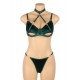 YesX YX873Q Hollow Cut Halter Bra Set