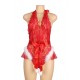 YesX YX874Q Christmas Sexy Halter Neck Teddy Up To 4XL YesX YX874Q Christmas Sexy Halter Neck Teddy Up To 4XL