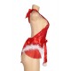 YesX YX874Q Christmas Sexy Halter Neck Teddy Up To 4XL YesX YX874Q Christmas Sexy Halter Neck Teddy Up To 4XL