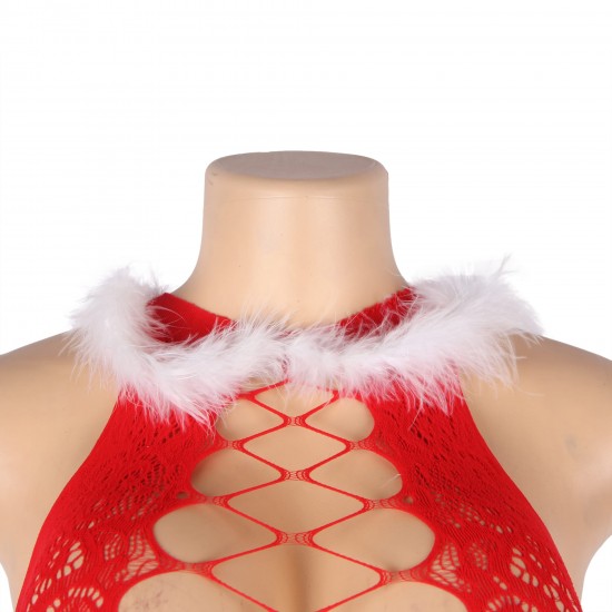 YesX YX877 Christmas Sexy Bodystocking Dress YesX YX877 Christmas Sexy Bodystocking Dress