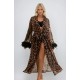 YesX YX880 Leopard Print Robe YesX YX880 Leopard Print Robe