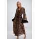YesX YX880 Leopard Print Robe YesX YX880 Leopard Print Robe