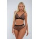 YesX YX881 Leopard Print Mesh Bra Set YesX YX881 Leopard Print Mesh Bra Set
