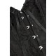 YesX YX886 Stunning Black Borcade Corset Up to 5XL