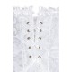 YesX YX887 Elegant White Brocade Corset up to 2XL YesX YX887 Elegant White Brocade Corset up to 2XL