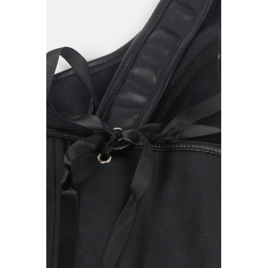 YesX YX889 Sexy Corset Black Up to 6XL
