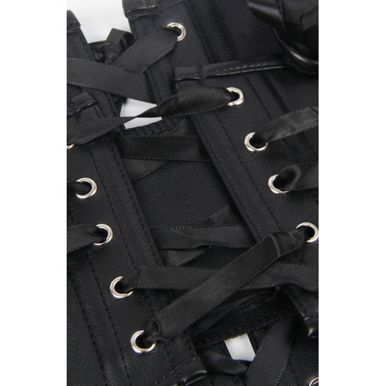 YesX YX889 Sexy Corset Black Up to 6XL