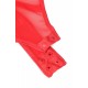 YesX YX891 Red Faux Leather Look & Mesh YesX YX891 Red Faux Leather Look & Mesh