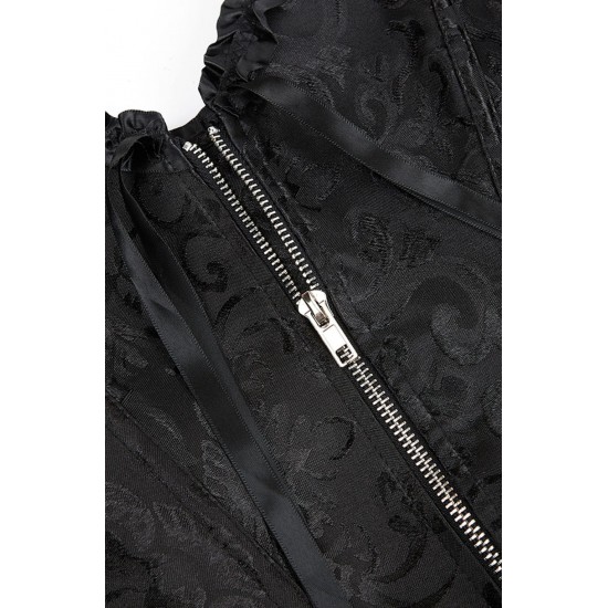 YesX YX896 Vintage Corset Style Black YesX YX896 Vintage Corset Style Black