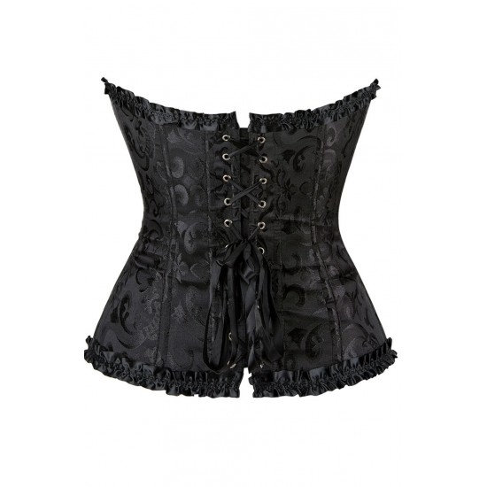 YesX YX896 Vintage Corset Style Black YesX YX896 Vintage Corset Style Black